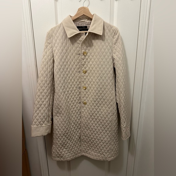 White Trench Coat UTEX Design size 10 - Picture 2 of 10